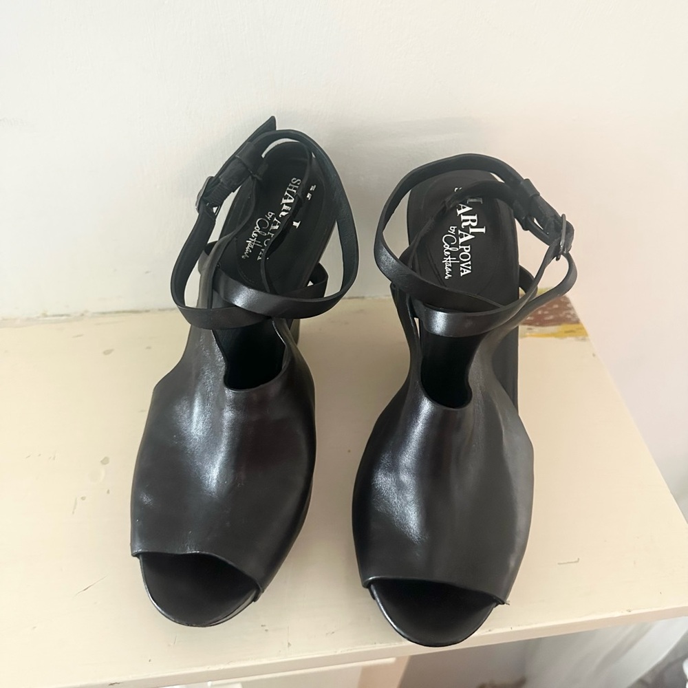 Maria Sharapova Gilda Wedge by Cole Haan.